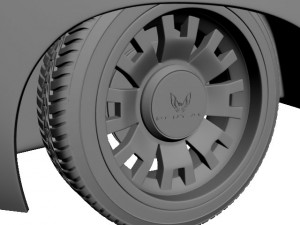 pontiac gto tuning 3D Model