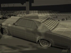pontiac gto tuning 3D Model