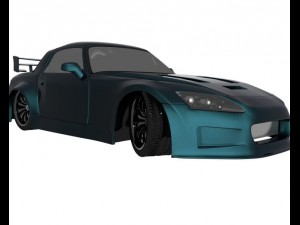 work of the beginner honda s2000 Modelo 3D