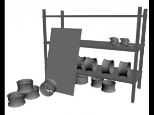 ricambi auto Modello 3D