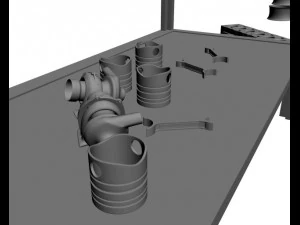 ricambi auto Modello 3D