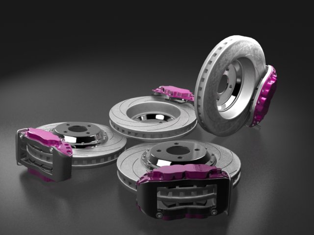 brakes Modelo 3D .c4d .max .obj .3ds .fbx .stl .blend 