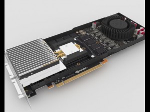 video card gtx 580 3Dモデル