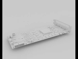 video card gtx 580 3D Model