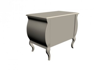 little table Modèle 3D