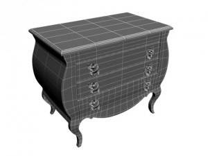little table Modèle 3D