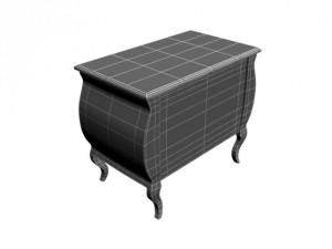 little table Modèle 3D