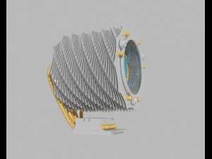 thermaltake spinq cooling for cpu 3D Model