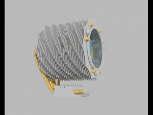 thermaltake spinq cooling for cpu 3D Model