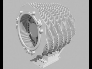 thermaltake spinq cooling for cpu 3D Model