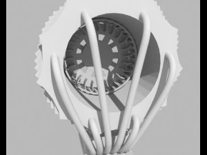 thermaltake spinq cooling for cpu 3D Model