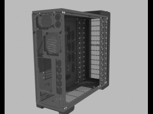 the computer case Modèle 3D