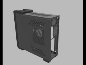 the computer case Modèle 3D