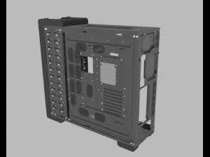 the computer case Modèle 3D