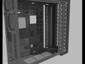 the computer case Modèle 3D