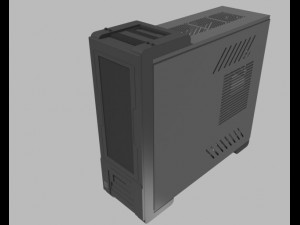 the computer case Modèle 3D