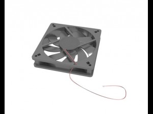 the computer case fan 3D-Modell