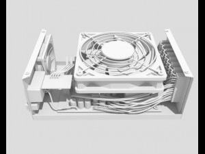 power supply unit for the computer 3D Model