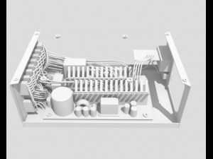 power supply unit for the computer 3D Model