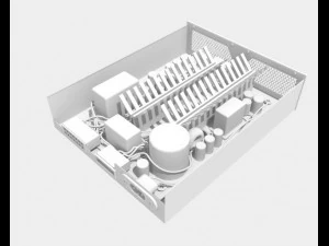 power supply unit 3D Model