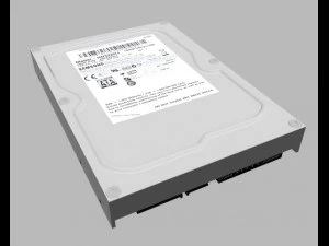 hdd samsung 320gb Model 3D