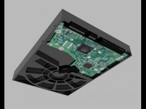 hdd samsung 320gb 3D Model