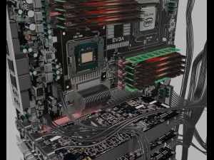 the highefficiency computer 3D 모델
