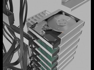 the highefficiency computer 3D 모델