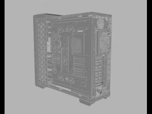 고효율 컴퓨터 3D 모델