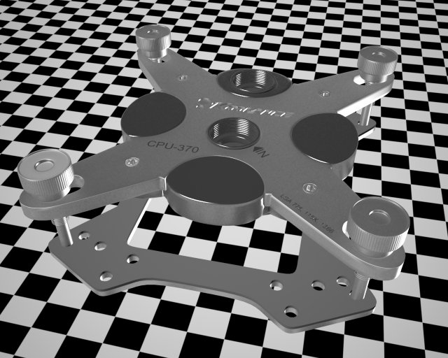 koolance cpu370 Modèle 3D .c4d .max .obj .3ds .fbx .stl .blend 