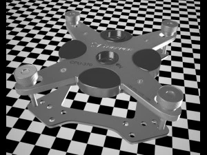 koolance cpu370 3D Model