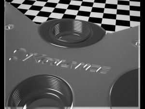 koolance cpu370 Modèle 3D