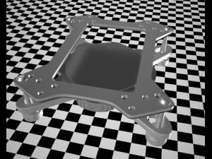 koolance cpu370 Modèle 3D