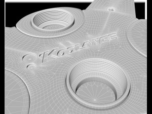 koolance cpu370 Modèle 3D