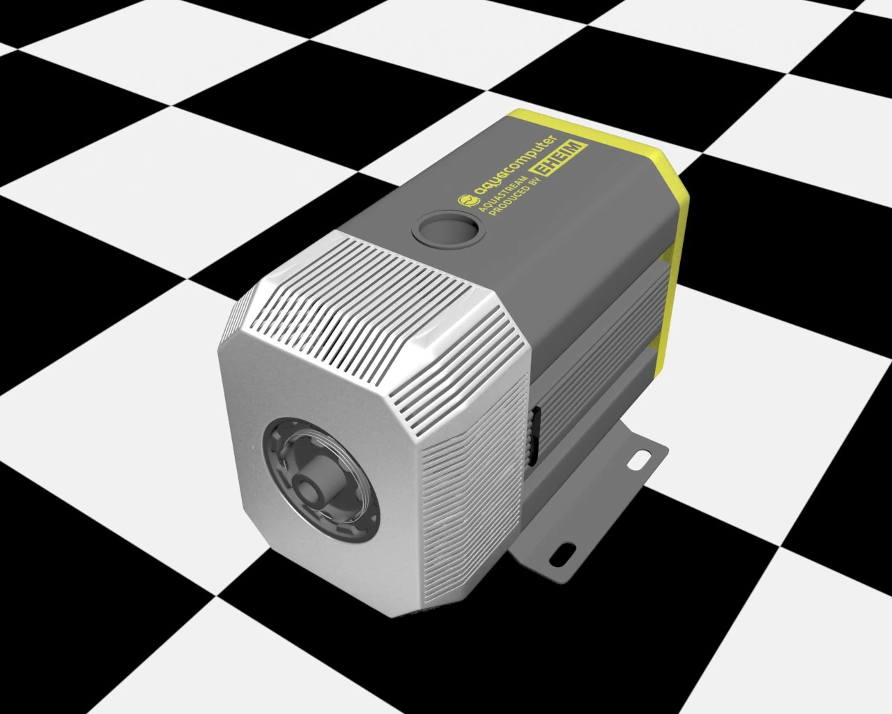 aquacomputer aquastream xt usb 12v pump 3D Model .c4d .max .obj .3ds .fbx .stl .blend 