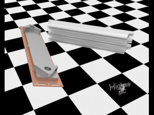 ram ddr iii  water block mips 3D Model
