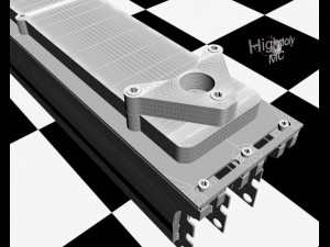 ram ddr iii  water block mips 3D Model