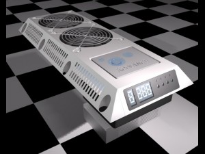 koolance inx720bk Modèle 3D