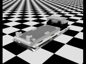 koolance inx720bk 3D 模型