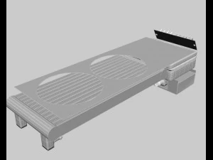 koolance inx720bk 3D Model