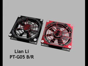 Osłona wentylatora pająka Lian Li 120 mm Model 3D