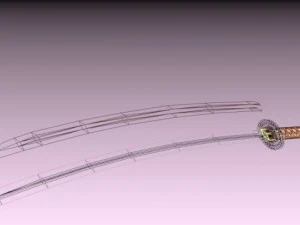 katana 3D Model
