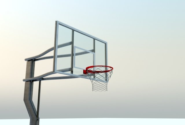 basketball field 3Dモデル .c4d .max .obj .3ds .fbx .stl .blend 
