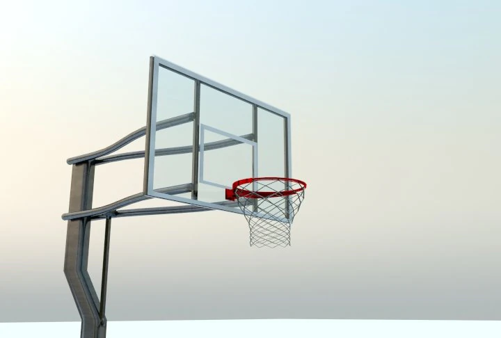 basketball field 3D Model .c4d .max .obj .3ds .fbx .stl .blend 