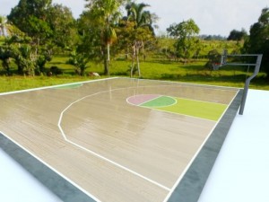 basketball field 3Dモデル
