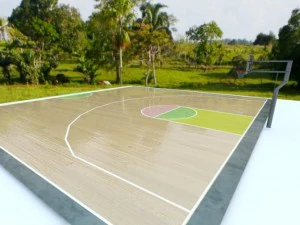 basketball field 3D Model