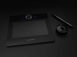 tablet grafis Model 3D