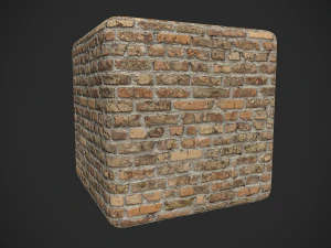 parede de tijolo amarelo Texturas CG