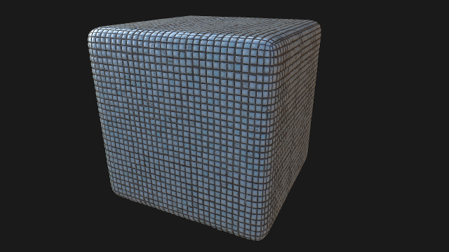 small blue tiles CG 纹理 .c4d .max .obj .3ds .fbx .stl .blend