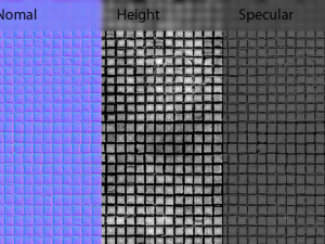 small blue tiles CG 纹理